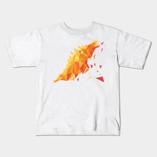 Godzilla Polygonal Kids T-Shirt